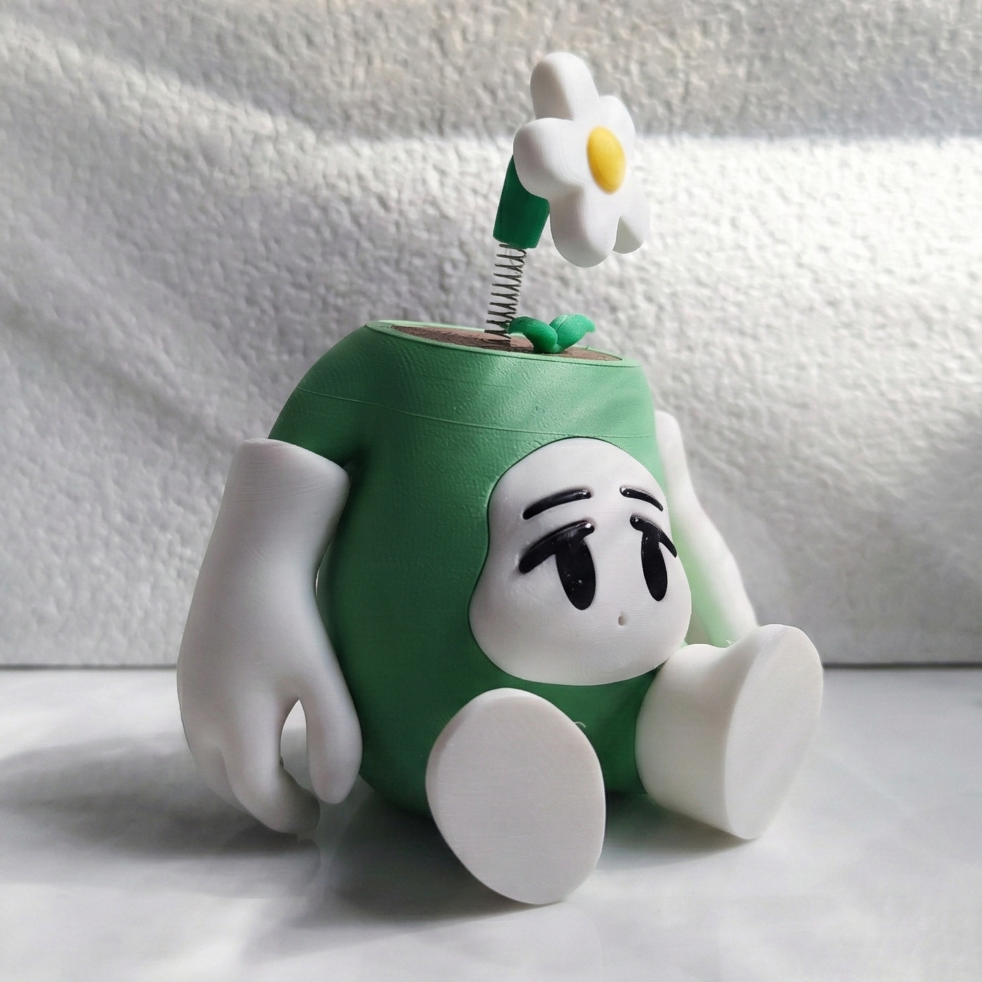 もちもちポットくんのおすわりフィギュア